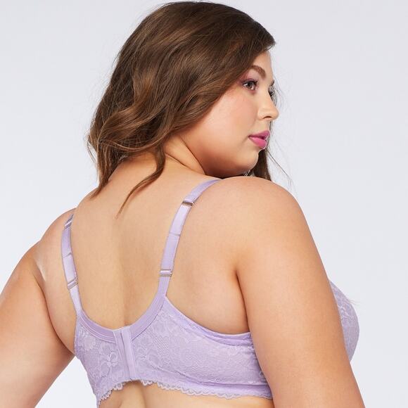 Savage X Fenty Lavender Floral Lace Unlined Bra Size 46 DDD - Picture 12 of 12